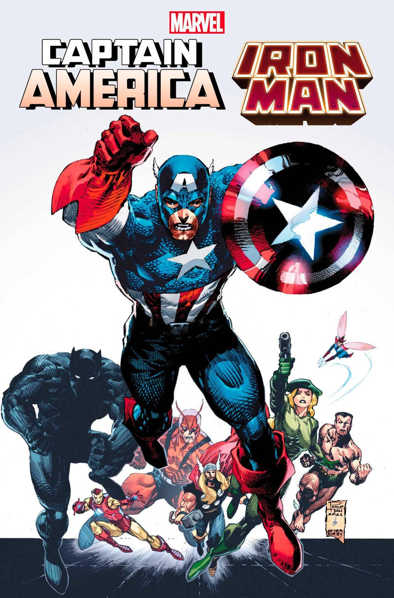 CAPTAIN AMERICA IRON MAN #3 TAN CLASSIC HOMAGE VAR