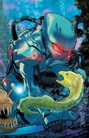 BLACK MANTA #1 CVR C INC 1:25 FRANCIS MANAPUL CARD STOCK VAR