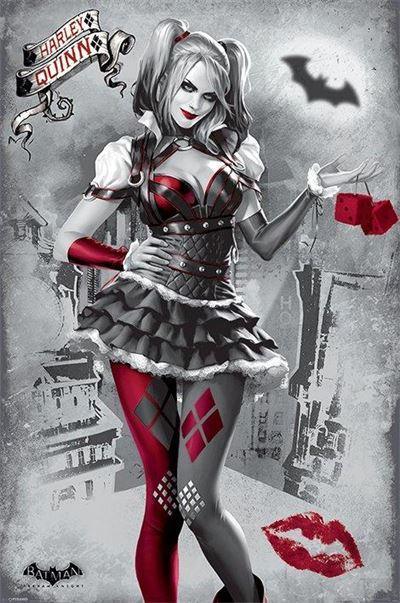 BATMAN ARKHAM KNIGHT - HARLEY POSTER - Kings Comics