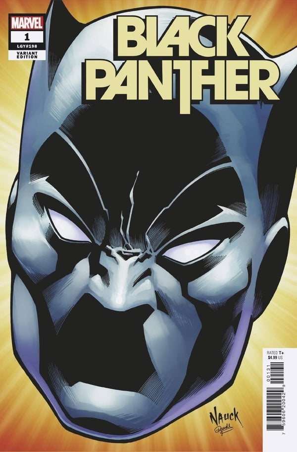 BLACK PANTHER VOL 8 #1 NAUCK HEADSHOT VAR