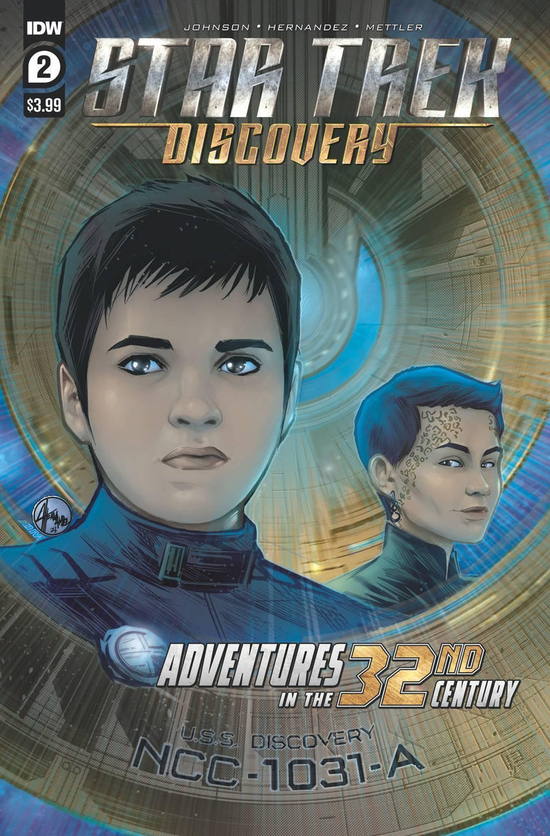 STAR TREK DISCOVERY ADV IN 32ND CENTURY #2 CVR A HERNANDEZ