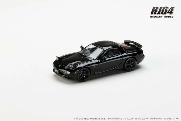 HOBBY JAPAN 1/64 MAZDA RX-7 (FD3S) 30TH ANN BRILLIANT BLACK