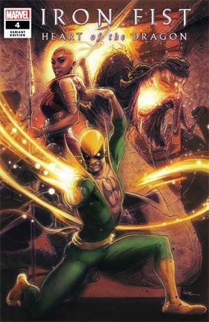 IRON FIST HEART OF DRAGON #4 ANDREWS VAR