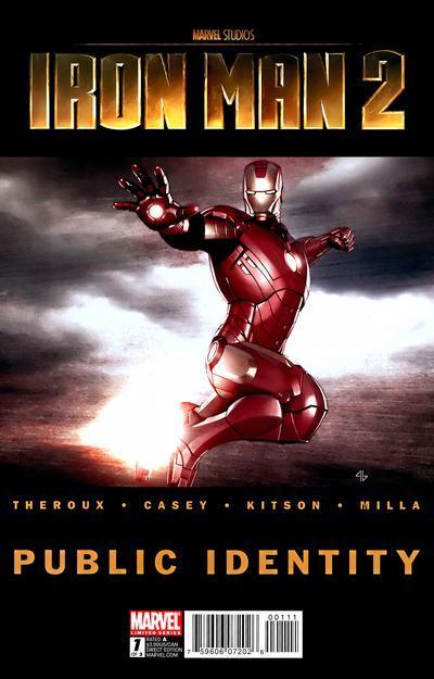 IRON MAN 2 PUBLIC IDENTITY (2010) - SET OF THREE
