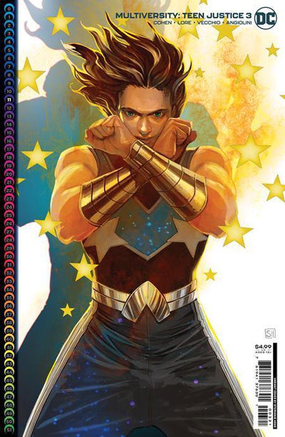 MULTIVERSITY TEEN JUSTICE #3 CVR B STEPHANIE HANS AQUAGIRL CARD STOCK VAR