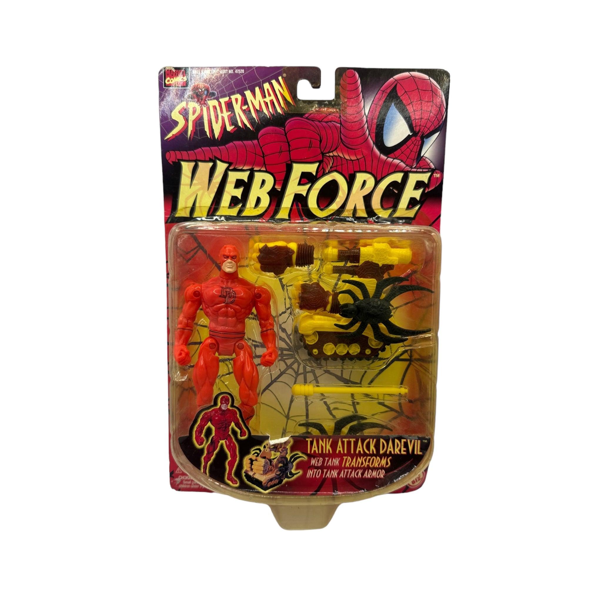1997 TOYBIZ SPIDER-MAN WEB FORCE DAREDEVIL AF - Kings Comics