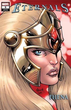 ETERNALS VOL 5 #5 NAUCK HEADSHOT VAR - Kings Comics