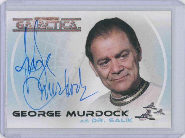 BATTLESTAR GALACTICA AUTOGRAPH SIGNED #A14 GEORGE MURDOCK / DR. SALIK