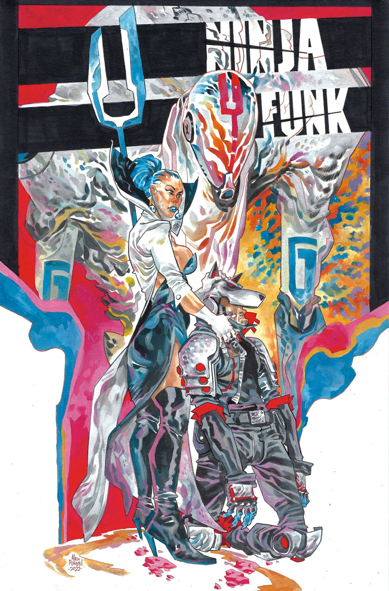 NINJA FUNK #3 CVR B RIEGEL