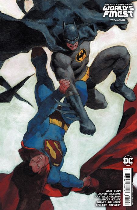 BATMAN SUPERMAN WORLDS FINEST (2022) 2024 ANNUAL #1 (ONE SHOT) CVR D INC 1:25 GERALD PAREL CARD STOCK VAR - Kings Comics