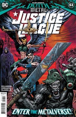 JUSTICE LEAGUE VOL 4 #53 CVR A LIAM SHARP (DARK NIGHTS DEATH METAL)