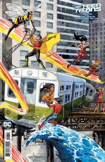 WORLDS FINEST TEEN TITANS (2023) #6 CVR D INC 1:25 JILL THOMPSON CARD STOCK VAR