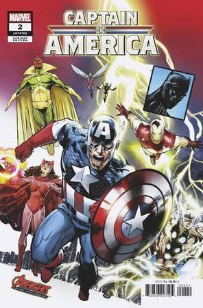 CAPTAIN AMERICA VOL 10 (2023) #2 PHIL JIMENEZ AVENGERS 60TH VAR - Kings Comics