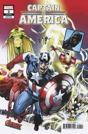 CAPTAIN AMERICA VOL 10 (2023) #2 PHIL JIMENEZ AVENGERS 60TH VAR