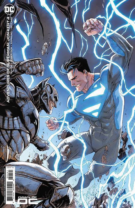 ADVENTURES OF SUPERMAN JON KENT (2023) #4 CVR E INC 1:25 TYLER KIRKHAM CARD STOCK VAR