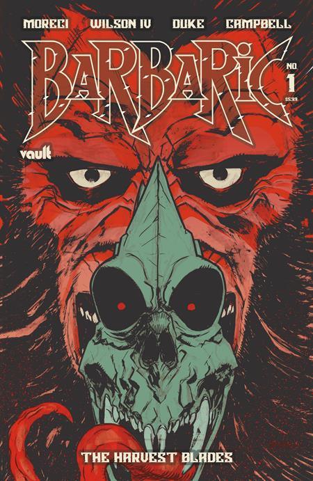 BARBARIC HARVEST BLADES #1 (ONE SHOT) CVR D INC 1:10 JOHN BIVENS VAR