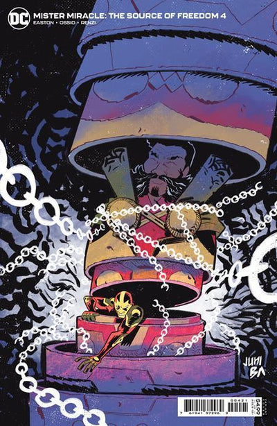 MISTER MIRACLE THE SOURCE OF FREEDOM #4 CVR B JUNI BA CARD STOCK VAR