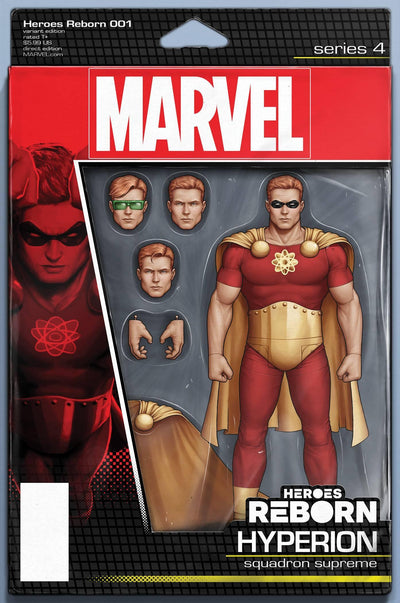HEROES REBORN #1 CHRISTOPHER ACTION FIGURE VAR