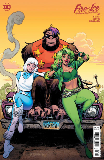 FIRE & ICE WELCOME TO SMALLVILLE (2023) #6 CVR B KHARY RANDOLPH CARD STOCK VAR