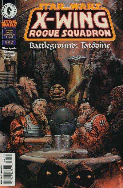 STAR WARS X-WING ROGUE SQUADRON (1995) BATTLEGROUND TATOOINE - SET OF FOUR - Kings Comics