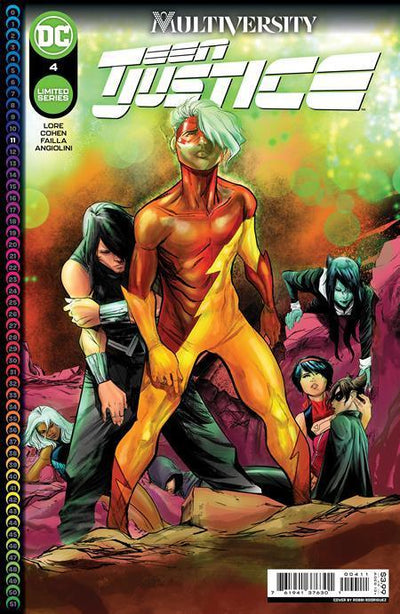 MULTIVERSITY TEEN JUSTICE #4 CVR A ROBBI RODRIGUEZ