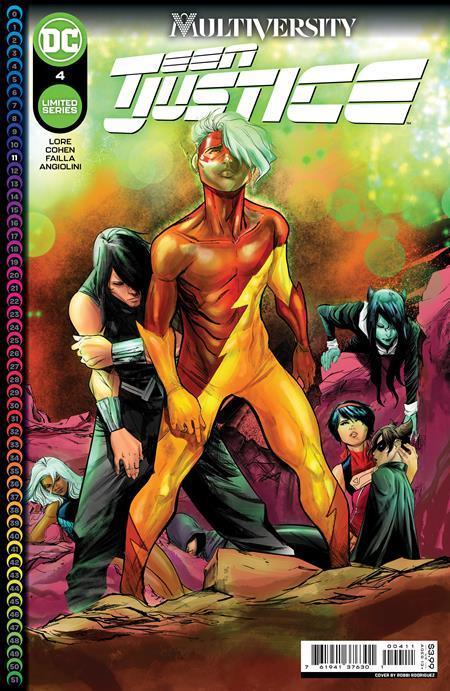 MULTIVERSITY TEEN JUSTICE #4 CVR A ROBBI RODRIGUEZ