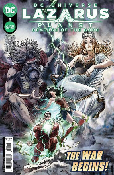 LAZARUS PLANET REVENGE OF THE GODS #1 CVR A GUILLEM MARCH