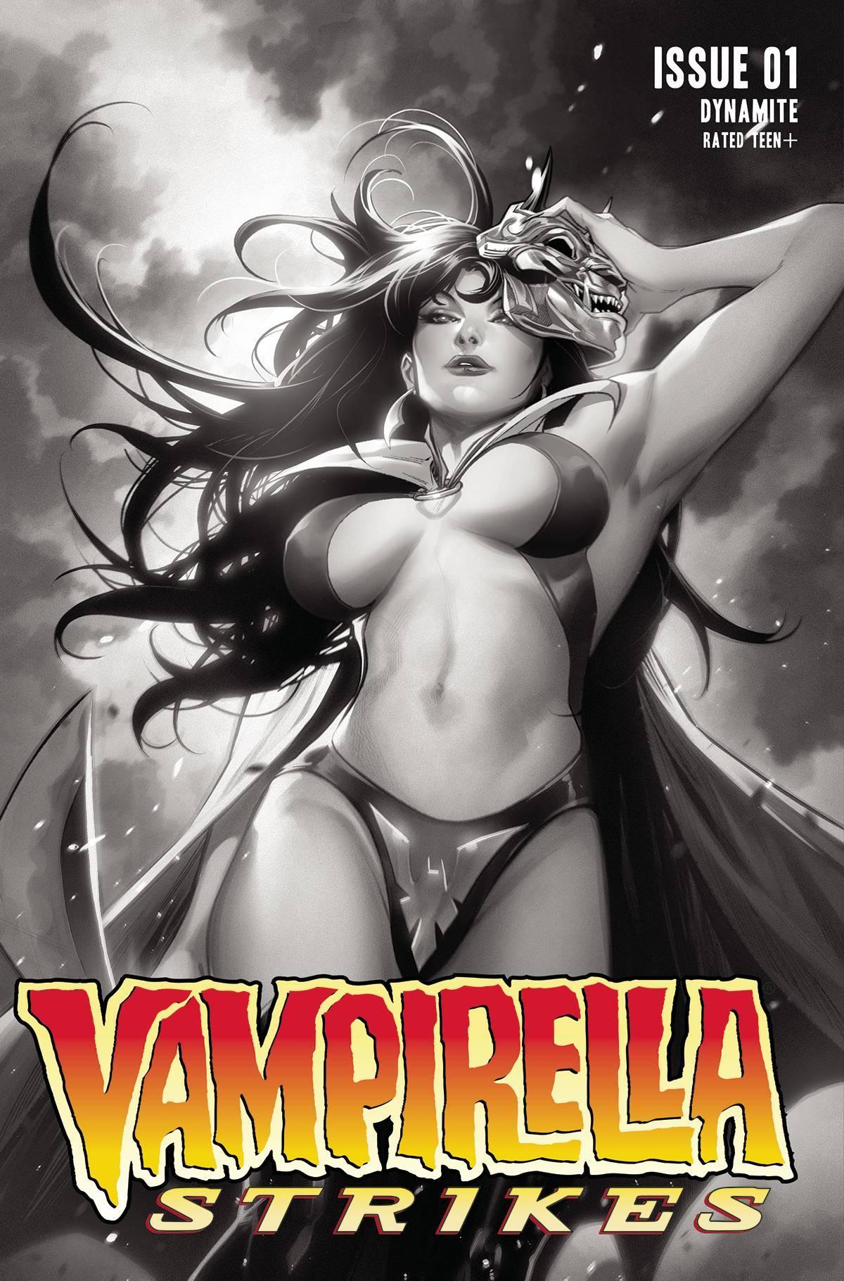 VAMPIRELLA STRIKES VOL 3 #1 CVR I 30 COPY INCV SEGOVIA B&W - Kings Comics