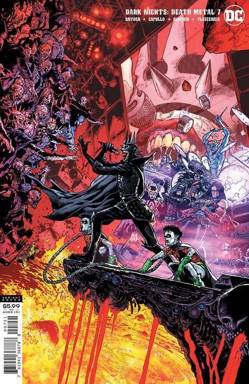 DARK NIGHTS DEATH METAL #7 CVR E 1:25 DOUG MAHNKE VAR - Kings Comics