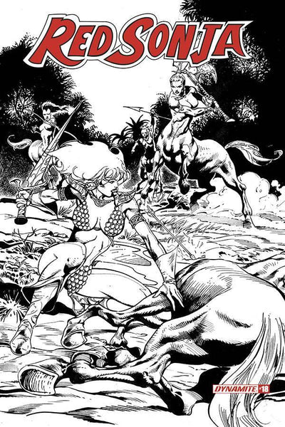 RED SONJA VOL 8 #18 11 COPY CASTRO B&W FOC INCV