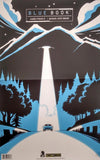 BLUE BOOK & CHRISTOPHER CHAOS DOUBLE SIDED FOLDED PROMO POSTER