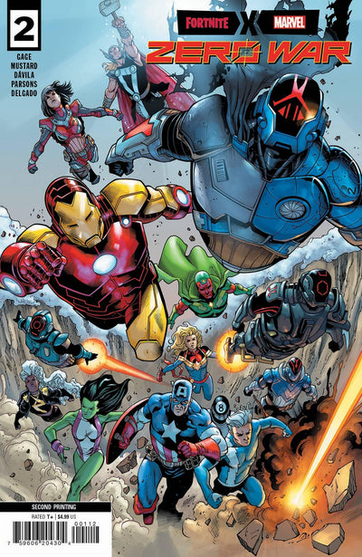 FORTNITE X MARVEL ZERO WAR #2 2ND PTG DAVILA VAR (NO CODE)