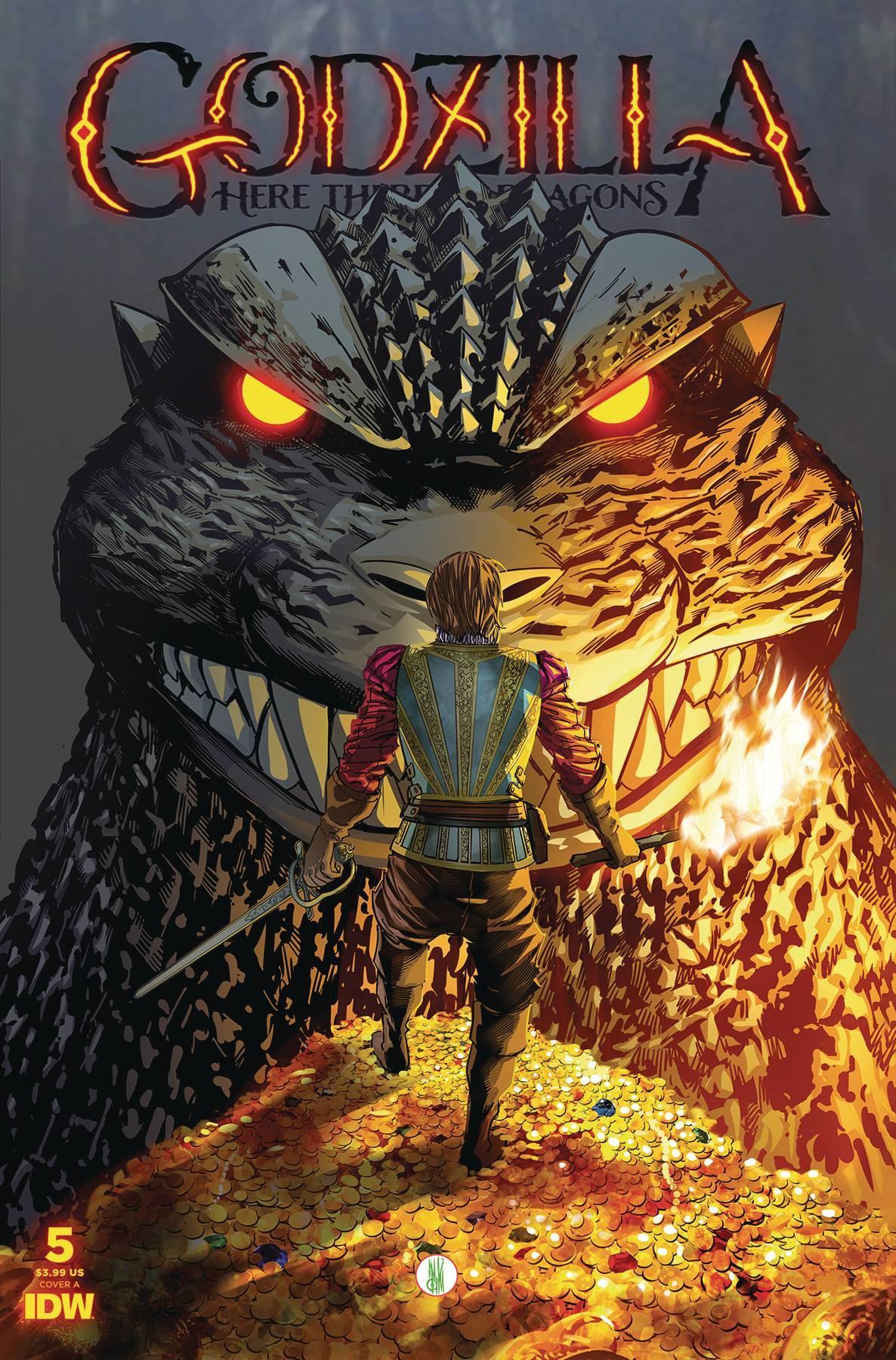GODZILLA HERE THERE BE DRAGONS (2023) #5 CVR A MIRANDA - Kings Comics