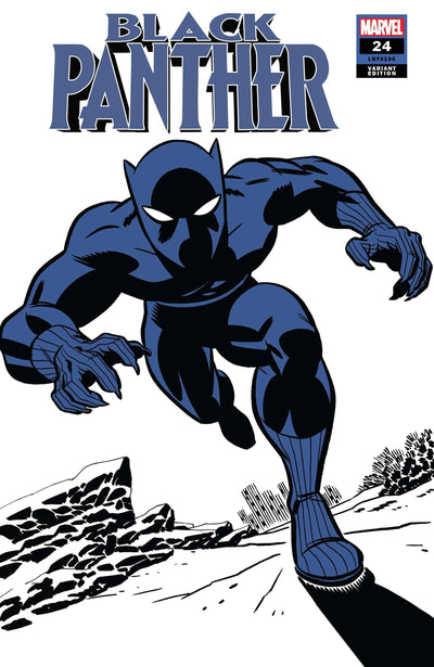BLACK PANTHER VOL 7 #24 MICHAEL CHO BLACK PANTHER TWO-TONE VAR