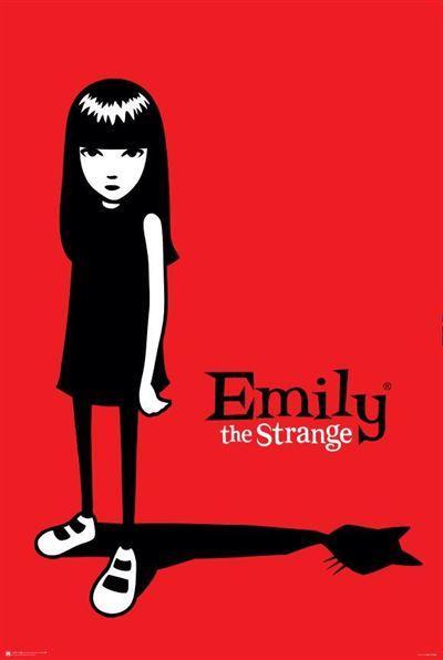 EMILY THE STRANGE - CAT SHADOW POSTER - Kings Comics