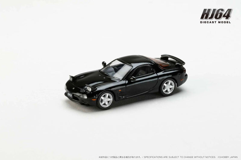 HOBBY JAPAN 1/64 MAZDA EFINI RX-7 (FD3S) BRILLIANT BLACK