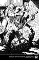 BATMAN GOTHAM KNIGHTS GILDED CITY #1 CVR E INC 1:50 JIM LEE & SCOTT WILLIAMS WRAPAROUND BLACK & WHITE CARD STOCK VAR