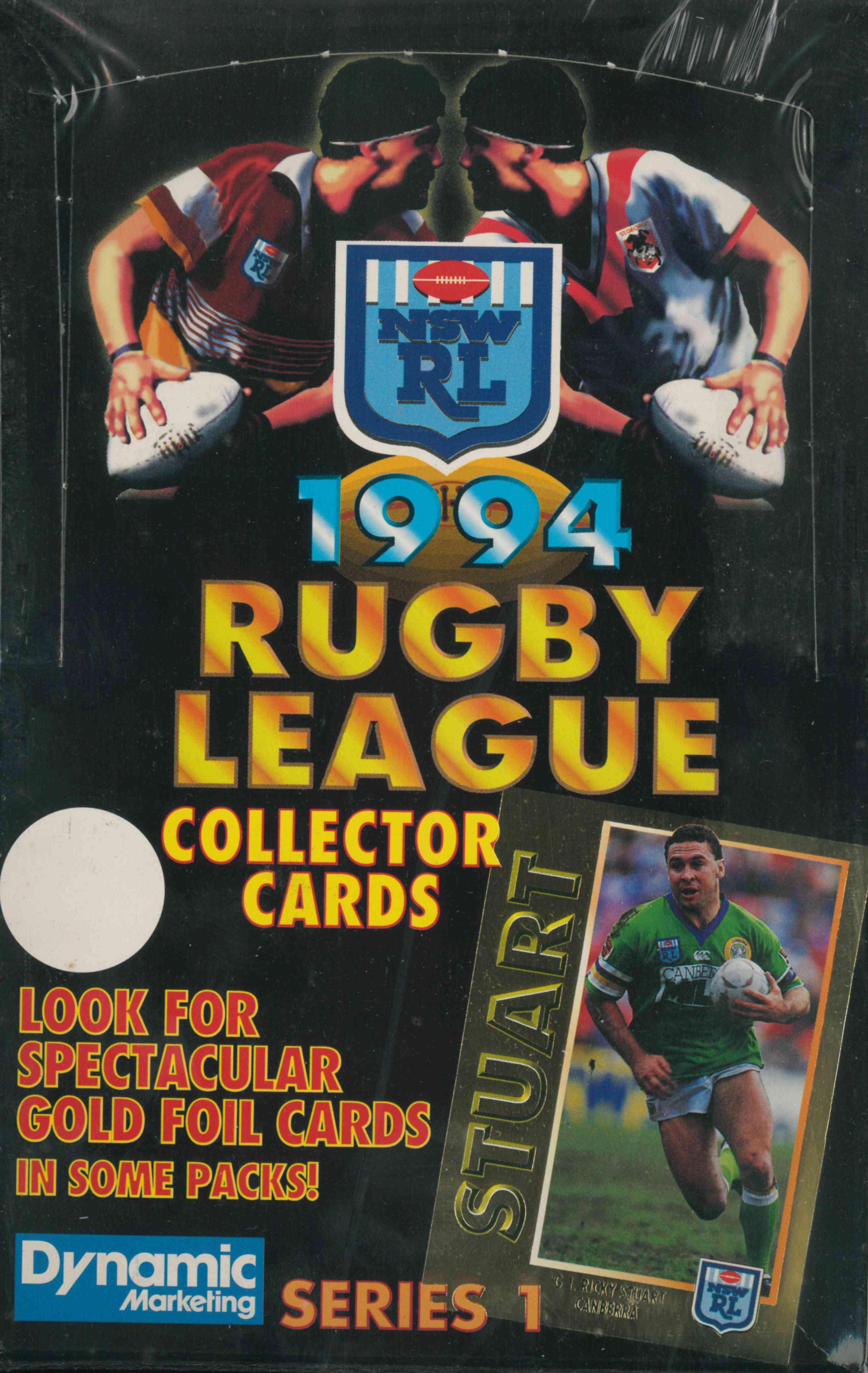 1994 DYNAMIC SERIES 1 RUGBY LEAGUE SEALED BOX - Kings Comics