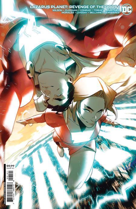 LAZARUS PLANET REVENGE OF THE GODS #1 CVR B SIMONE DI MEO CARD STOCK VAR