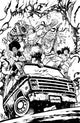 SKYBOUND X #3 CVR G 10 COPY INCV B&W JOHNSON