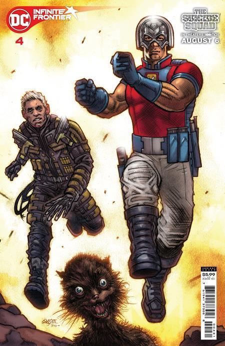 INFINITE FRONTIER #4 CVR C JOHN K SNYDER III THE SUICIDE SQUAD MOVIE CARD STOCK VAR