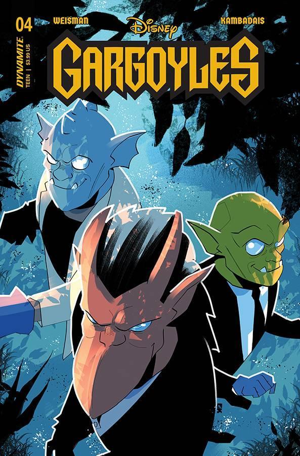 GARGOYLES VOL 3 (2022) #4 CVR G 10 COPY INCV KAMBADAIS ORIGINAL
