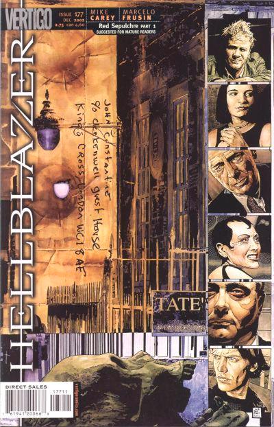 HELLBLAZER (1988) RED SEPULCHRE - SET OF FOUR