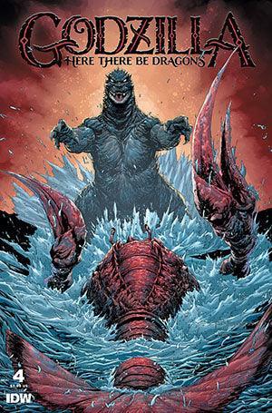 GODZILLA HERE THERE BE DRAGONS (2023) #4 CVR B KIRKHAM