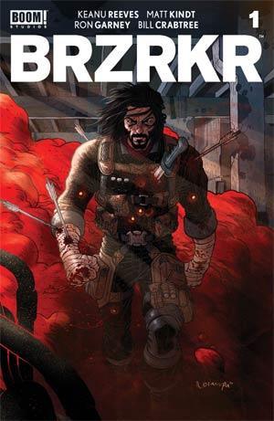 BRZRKR (BERZERKER) #1 CVR C RAFAEL GRAMPA RED SMOKE FOIL VAR - Kings Comics