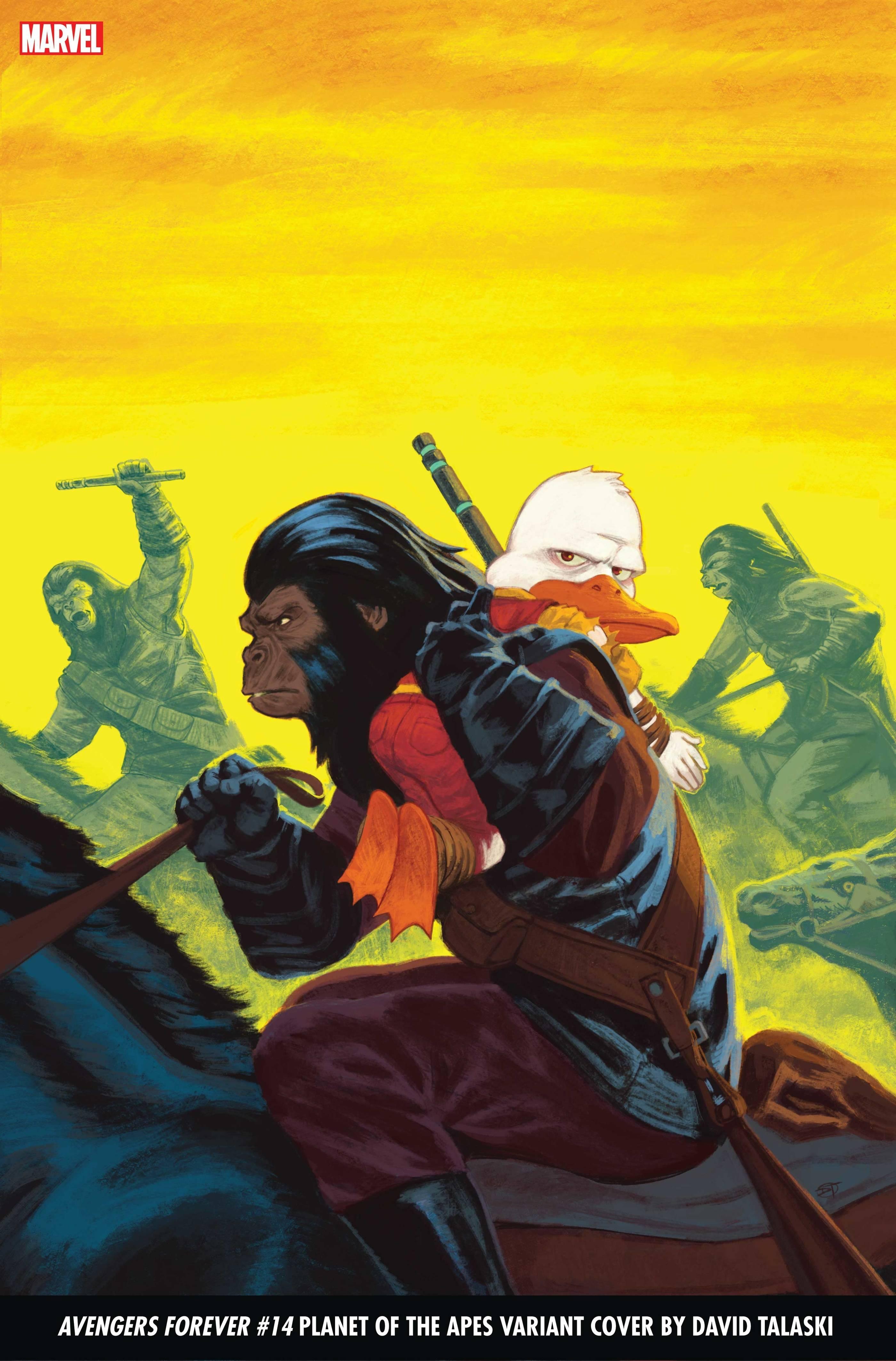 AVENGERS FOREVER VOL 2 #14 TALASKI PLANET OF THE APES VAR - Kings Comics