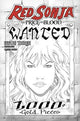 RED SONJA PRICE OF BLOOD #3 15 COPY GEOVANI B&W INCV