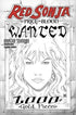 RED SONJA PRICE OF BLOOD #3 15 COPY GEOVANI B&W INCV - Kings Comics