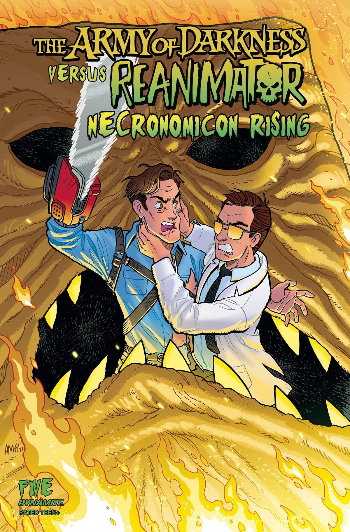 ARMY OF DARKNESS VS REANIMATOR NECRONOMICON RISING #5 CVR A FLEECS - Kings Comics