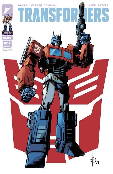 TRANSFORMERS VOL 5 (2023) #1 CVR A 2ND PTG HOWARD - Kings Comics